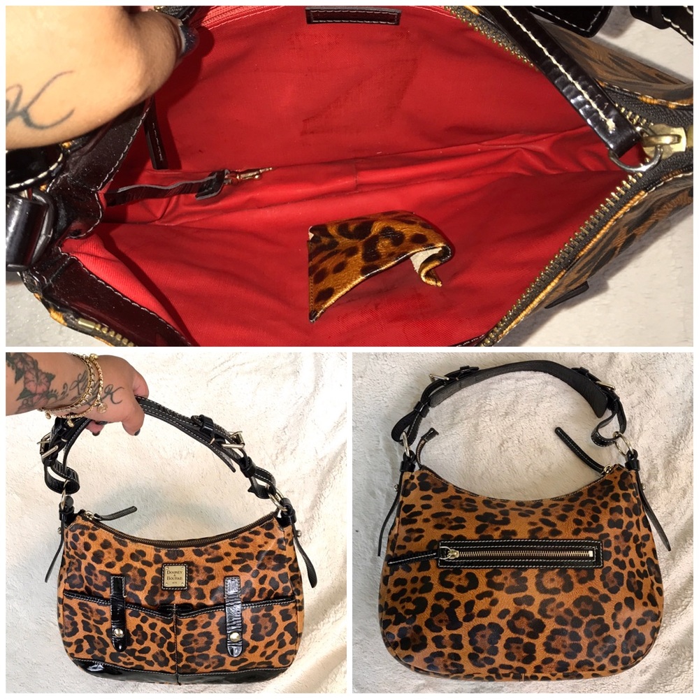 👑✅PRICE FIRM✅ Dooney & Bourke Leopard Shoulder Bag - Picture 10 of 17